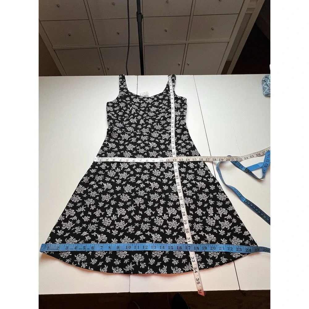 MICHAEL KORS WOMENS FLORAL SCOOP NECK SLEEVELESS  SUNDRESS SIZE XS NWT $150